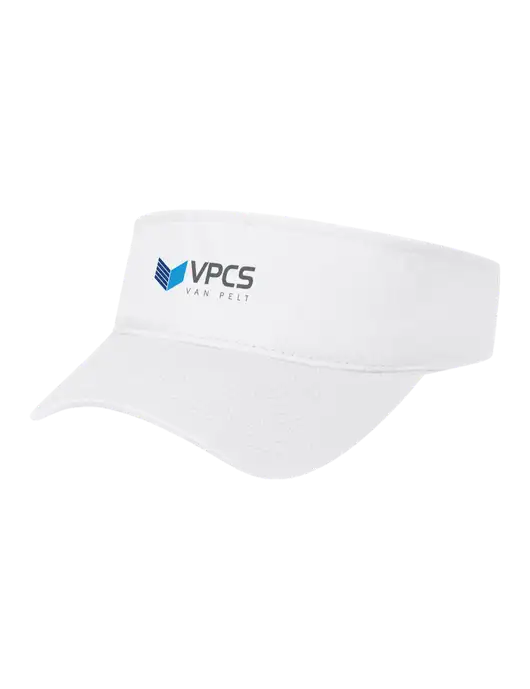 White Cap Visor w/VPCS Logo