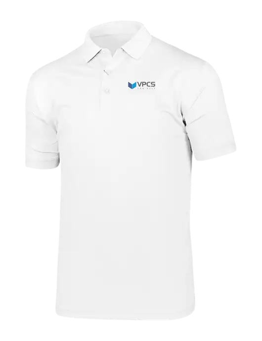 Callaway Vibrant Bright White Ventilated Polo w/VPCS Logo