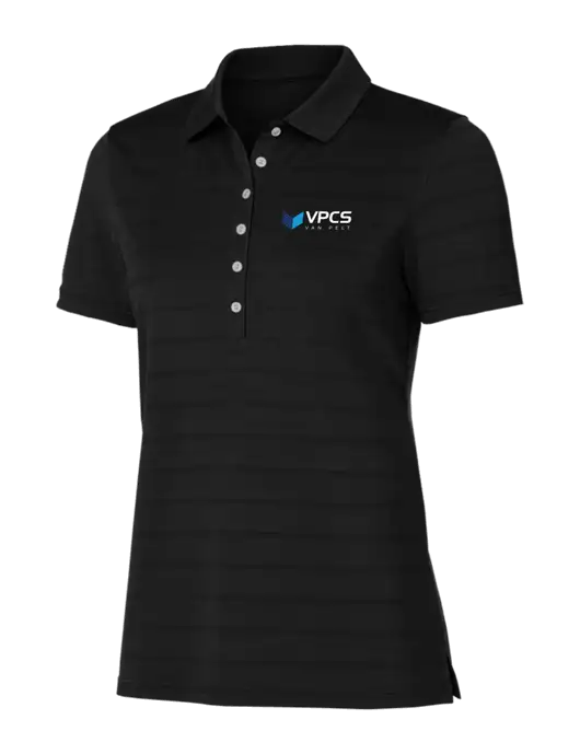 Callaway Womens Black Ventilated Polo w/VPCS Logo
