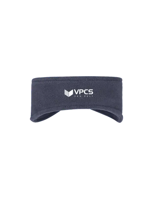 Navy Stretch Fleece Headband w/VPCS Logo