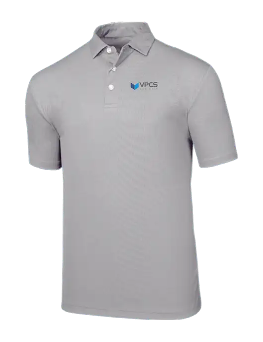 Callaway Birdseye Light Grey Polo w/VPCS Logo