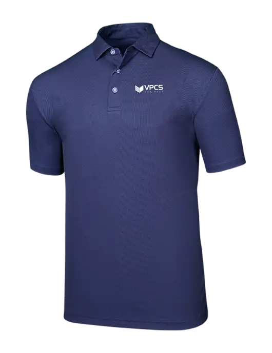 Callaway Birdseye Navy Polo w/VPCS Logo