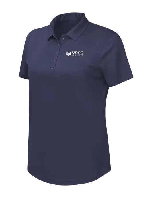 Callaway Womens Birdseye Navy Polo w/VPCS Logo