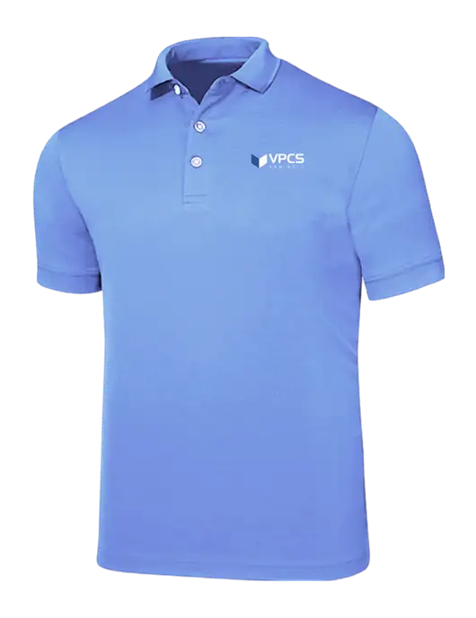 Callaway Ottoman Light Blue Polo w/VPCS Logo