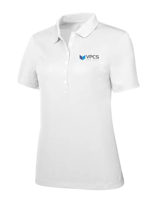 Callaway Womens Ottoman Bright White Polo w/VPCS Logo