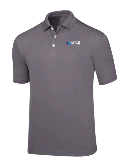 Callaway Core Medium Grey Performance Polo w/VPCS Logo