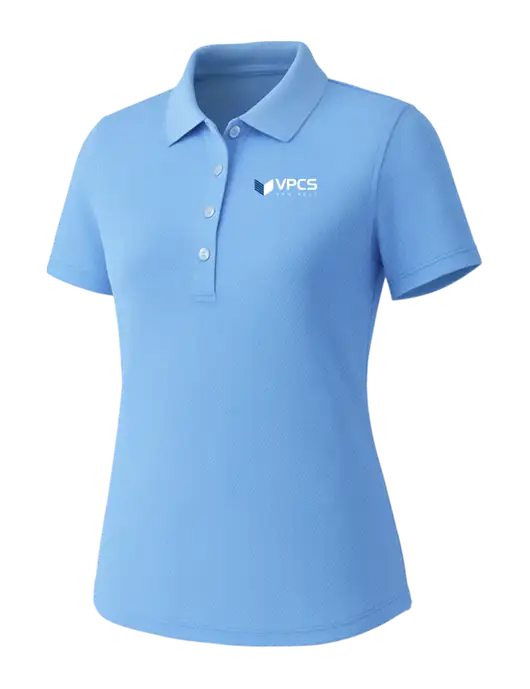 Callaway Womens Core Light Blue Performance Polo w/VPCS Logo