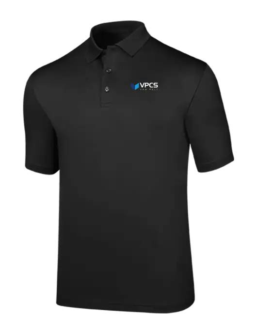 Callaway Opti-Dri Black Chev Polo w/VPCS Logo