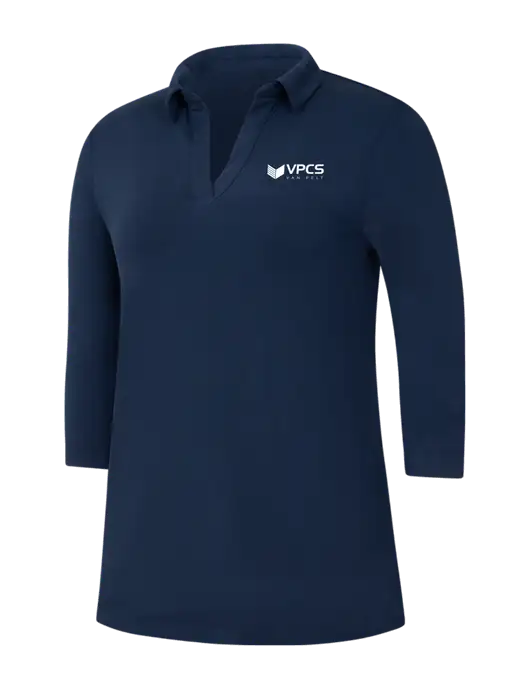 Navy Womens Luxe Knit Tunic w/VPCS Logo