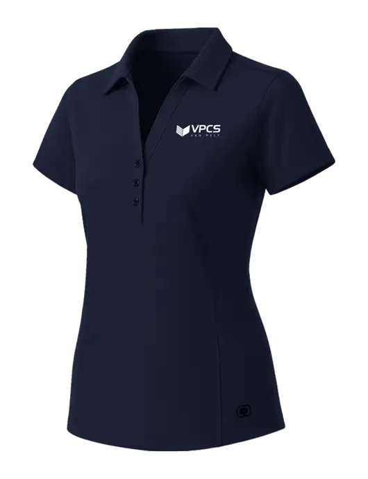 OGIO Womens Navy ONYX Polo w/VPCS Logo