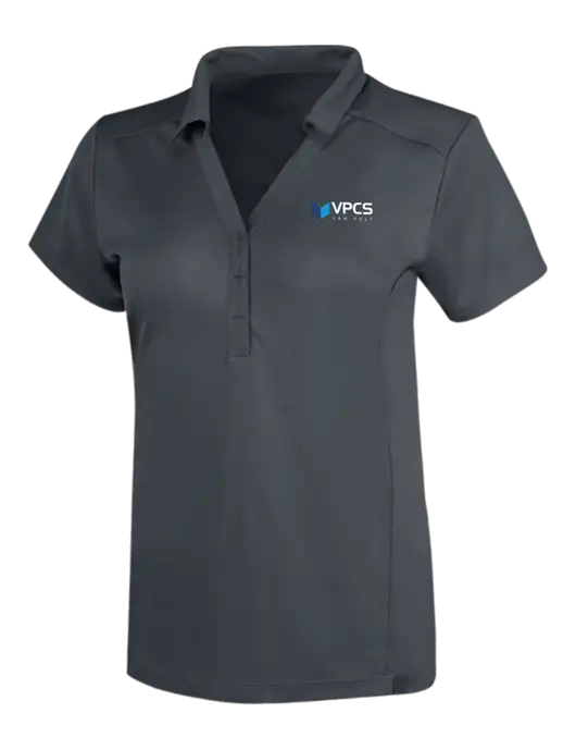 OGIO Dark Grey Womens Framework Polo w/VPCS Logo