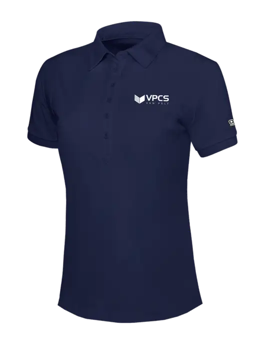OGIO Womens Navy Jewel Polo w/VPCS Logo