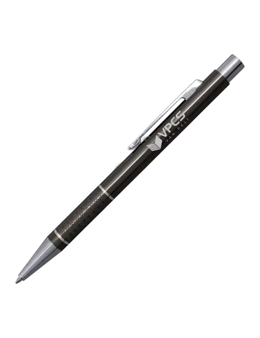 St George Gunmetal Pen - Blue Ink w/VPCS Logo