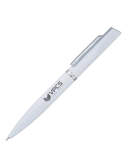 Santos White Pen - Black Ink w/VPCS Logo