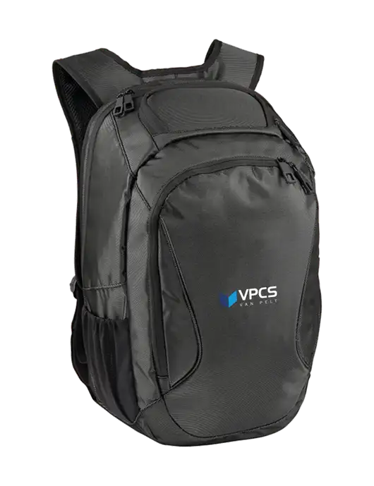 Stealth Dark Grey/Black Laptop Backpack w/VPCS Logo