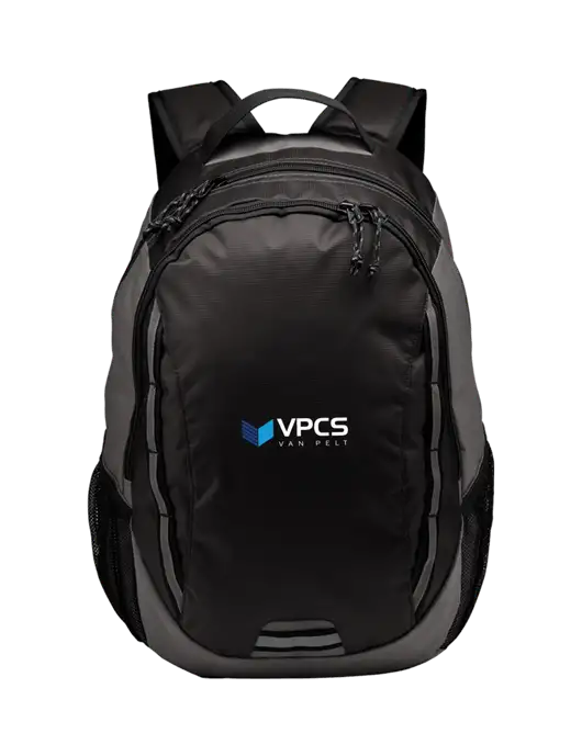 Ridge Charcoal/Dark Charcoal Laptop Backpack w/VPCS Logo