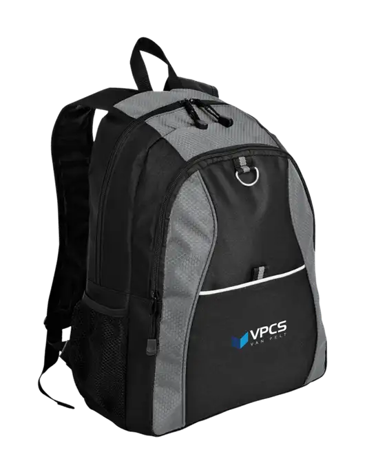 Honeycomb Grey/Black Backpack w/VPCS Logo