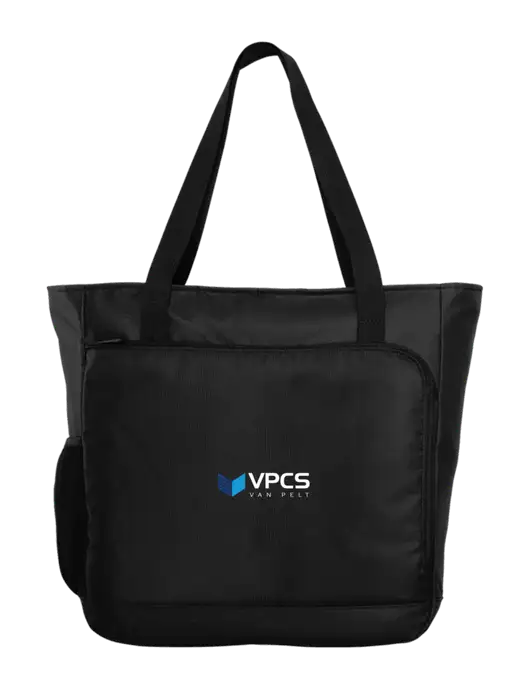 City Black Laptop Tote w/VPCS Logo