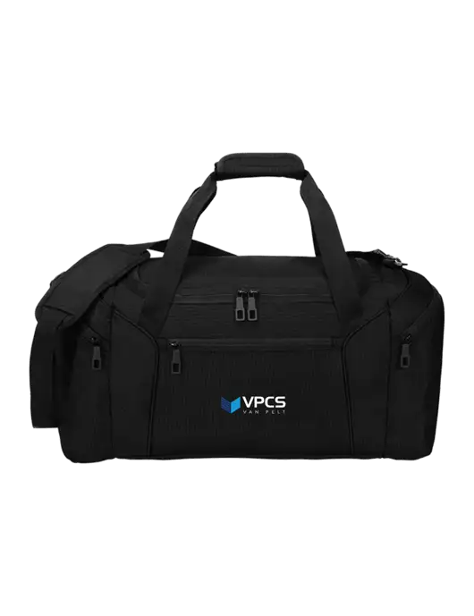 Slim & Lite Black Duffel    w/VPCS Logo