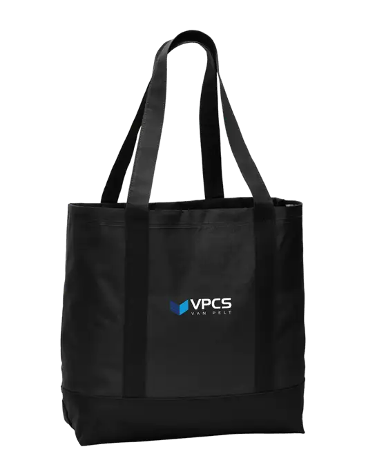 Carryall Black/Black Day Tote w/VPCS Logo
