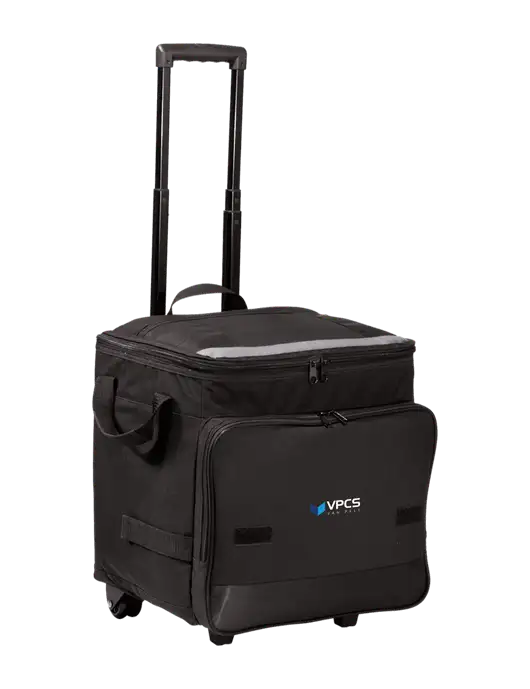 Black Rolling Cooler w/VPCS Logo