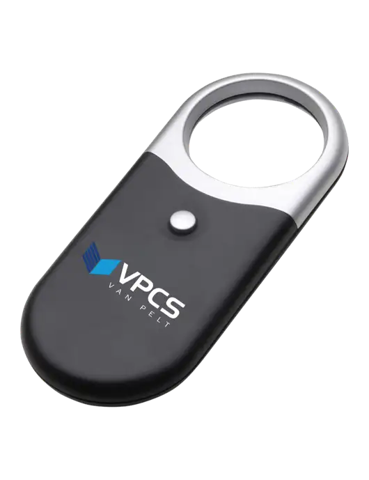 Compact Black Magnifier Light w/VPCS Logo