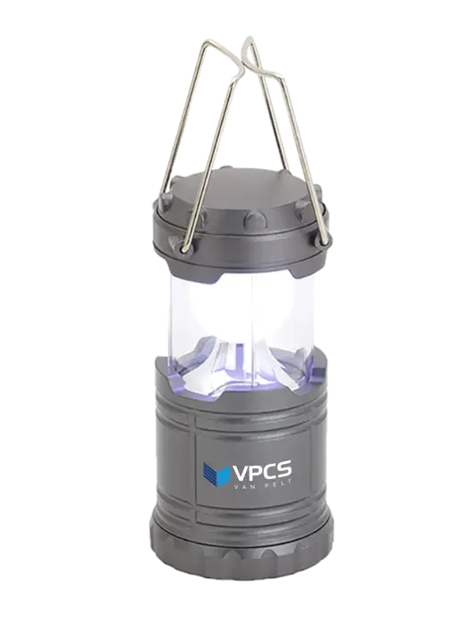 Gunmetal Mini Retro Lantern w/VPCS Logo