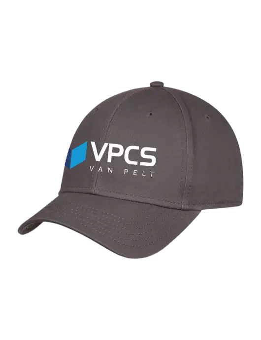 Charcoal Structured Cap Hook & Loop w/VPCS Logo