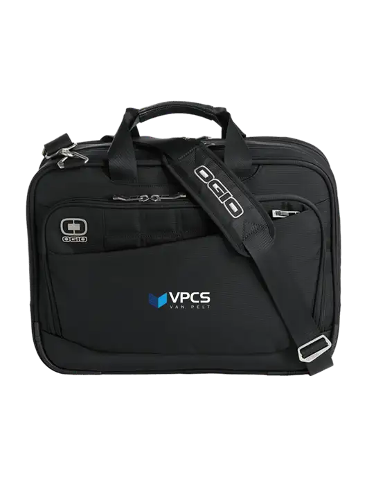 OGIO Black Element Laptop Messenger Bag w/VPCS Logo