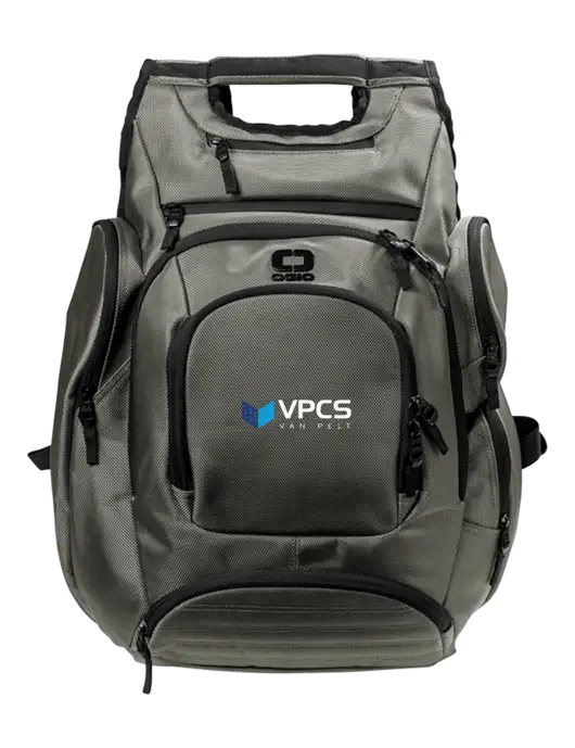 OGIO Medium Grey Metro Ballistic Laptop Backpack w/VPCS Logo