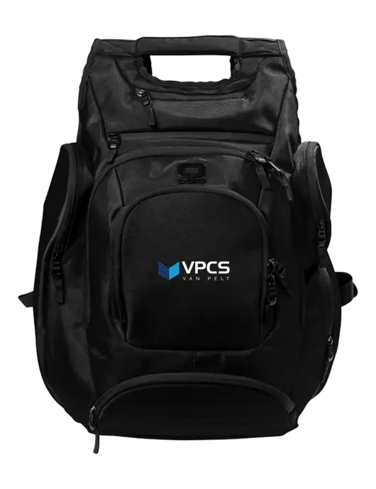 OGIO Blacktop Metro Ballistic Laptop Backpack w/VPCS Logo