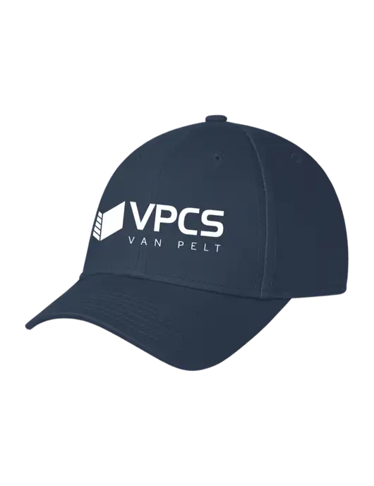 Navy Structured Cap Hook & Loop w/VPCS Logo