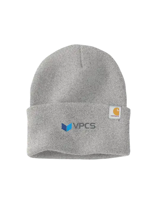 Carhartt Light Grey Heather Watch Cap 2.0 w/VPCS Logo