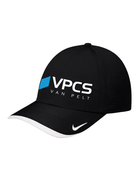 Nike Black/White Dri-FIT Perforated Performance Cap w/VPCS Logo