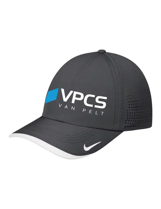 Nike Dark Grey/White Dri-FIT Perforated Performance Cap w/VPCS Logo