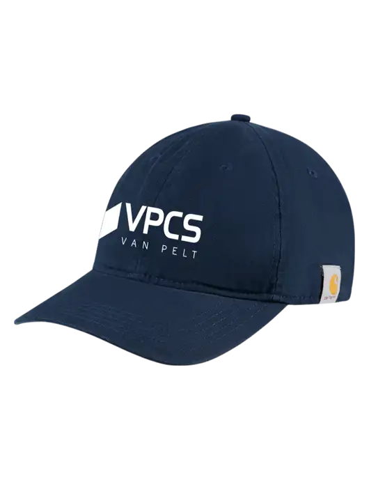 Carhartt Navy Cotton Canvas Cap w/VPCS Logo
