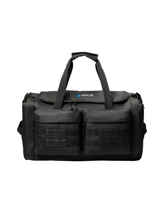 CornerStone Black Tactical Duffel w/VPCS Logo