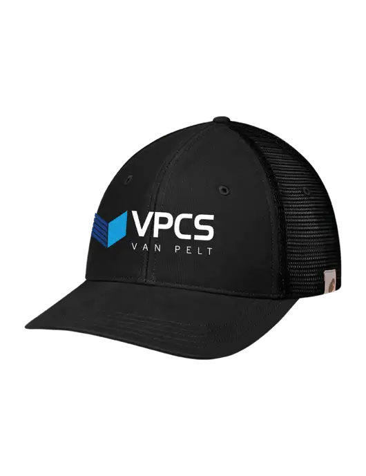 Carhartt Black Canvas Trucker Cap w/VPCS Logo