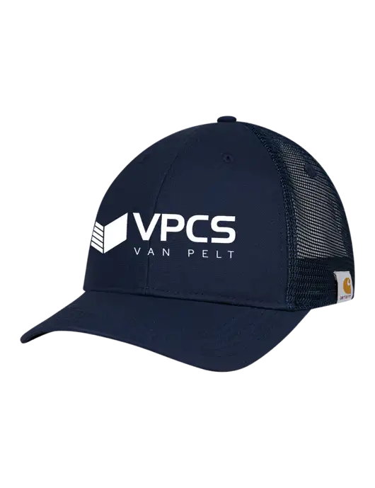 Carhartt Navy Trucker Rugged Pro Series Cap w/VPCS Logo