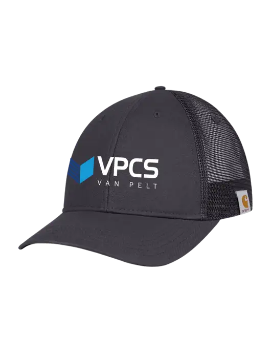 Carhartt Dark Grey Canvas Trucker Cap w/VPCS Logo