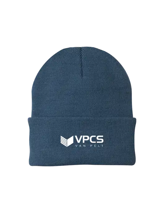 Dark Slate Knit Cap w/VPCS Logo