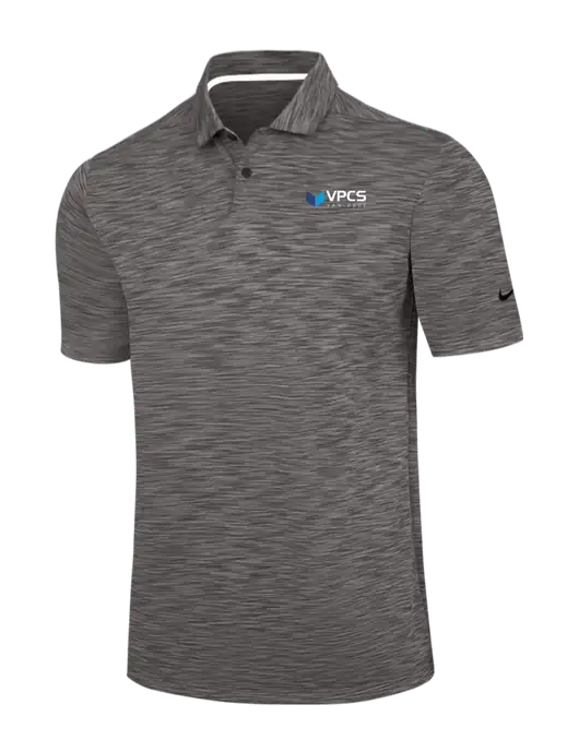 Nike Dark Grey Dri-FIT Vapor Space Dyed Polo w/VPCS Logo