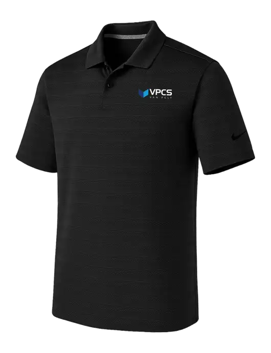 Nike Black Dri-FIT Vapor Jacquard Polo w/VPCS Logo