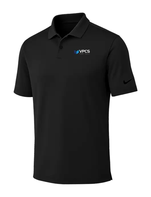 Nike Black Dri-FIT Vapor Polo w/VPCS Logo