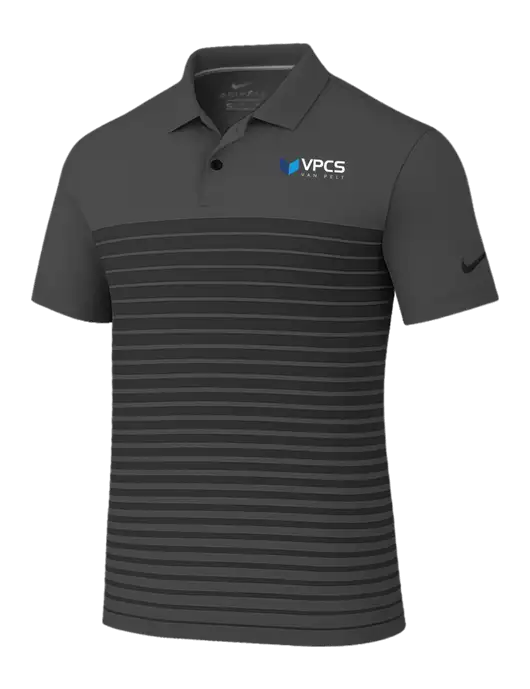 Nike Dark Grey Dri-FIT Vapor Block Polo w/VPCS Logo