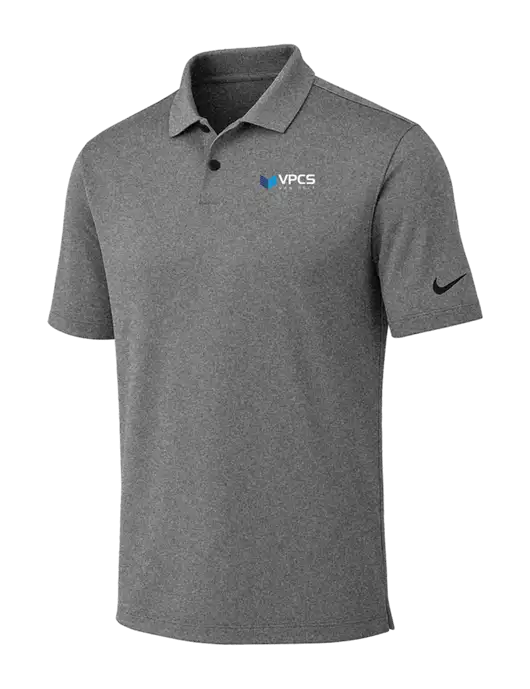 Nike Dark Grey Heather Dri-FIT Vapor Polo w/VPCS Logo