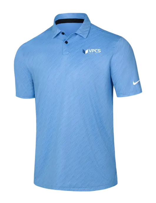 Nike Light Blue Vapor Dash Polo w/VPCS Logo