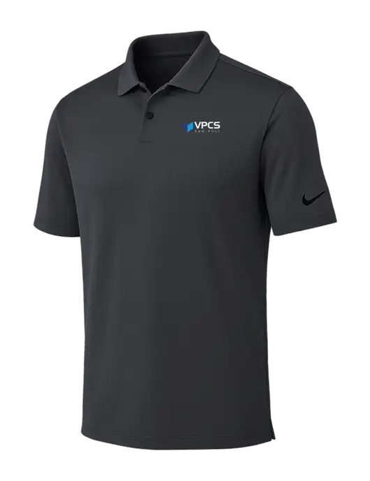 Nike Dark Grey Dri-FIT Vapor Polo w/VPCS Logo