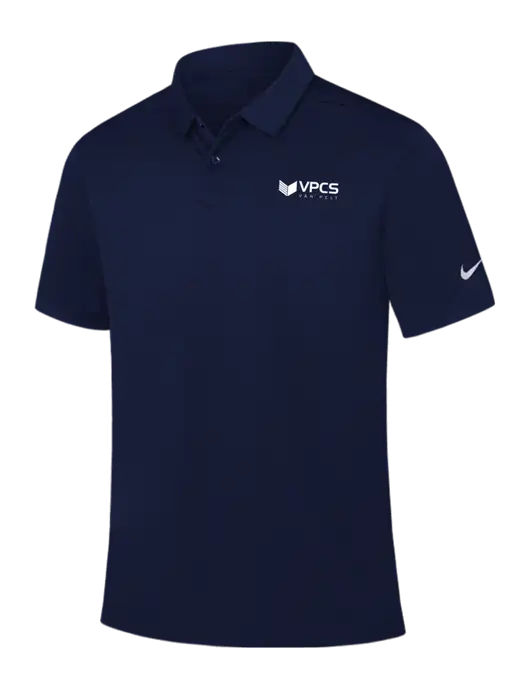 Nike Navy Dry Essential Solid Polo w/VPCS Logo