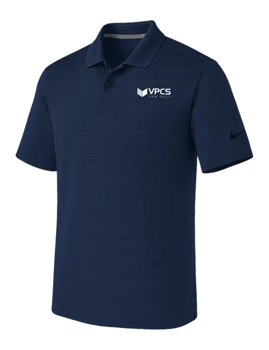 Nike Navy Dri-FIT Vapor Jacquard Polo w/VPCS Logo